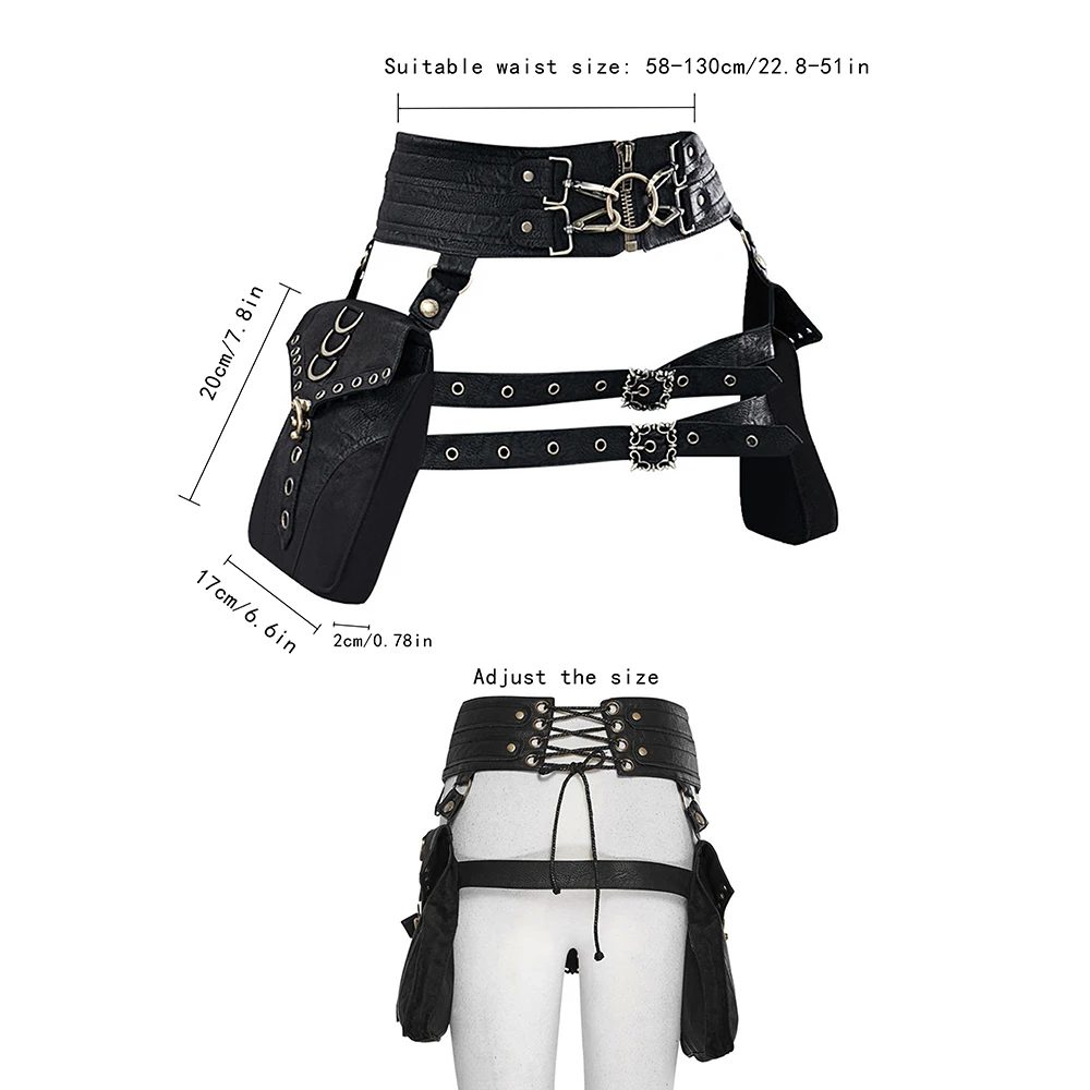 steampunk festival belt pouch steampunk festival belt pouch