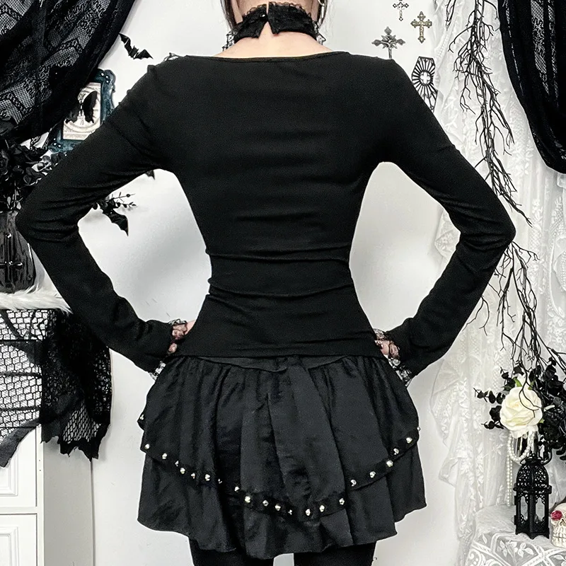 choker cross shirt choker cross shirt