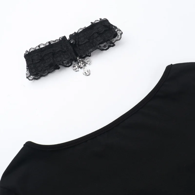 choker cross shirt choker cross shirt