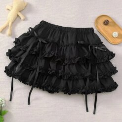 Alternative view of Ruffled Punk mini Skirt