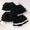 Ruffled Punk mini Skirt