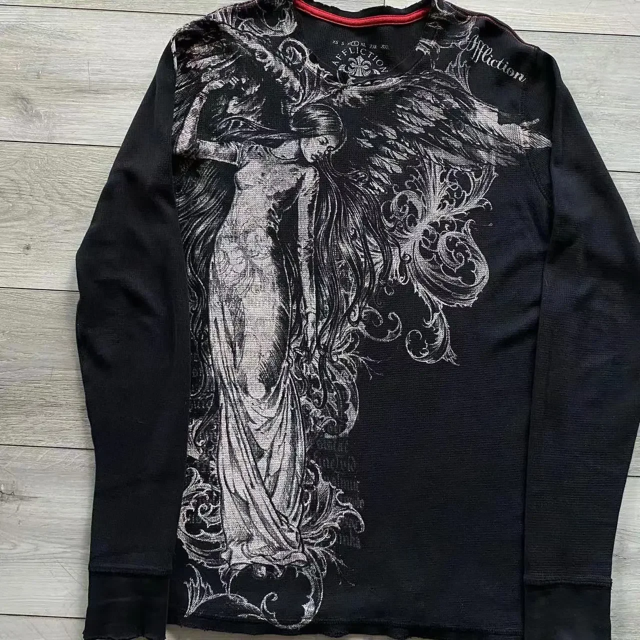 Y2K Affliction Long Sleeve T-Shirt 2 Y2K Affliction Long Sleeve T-Shirt - Image 2