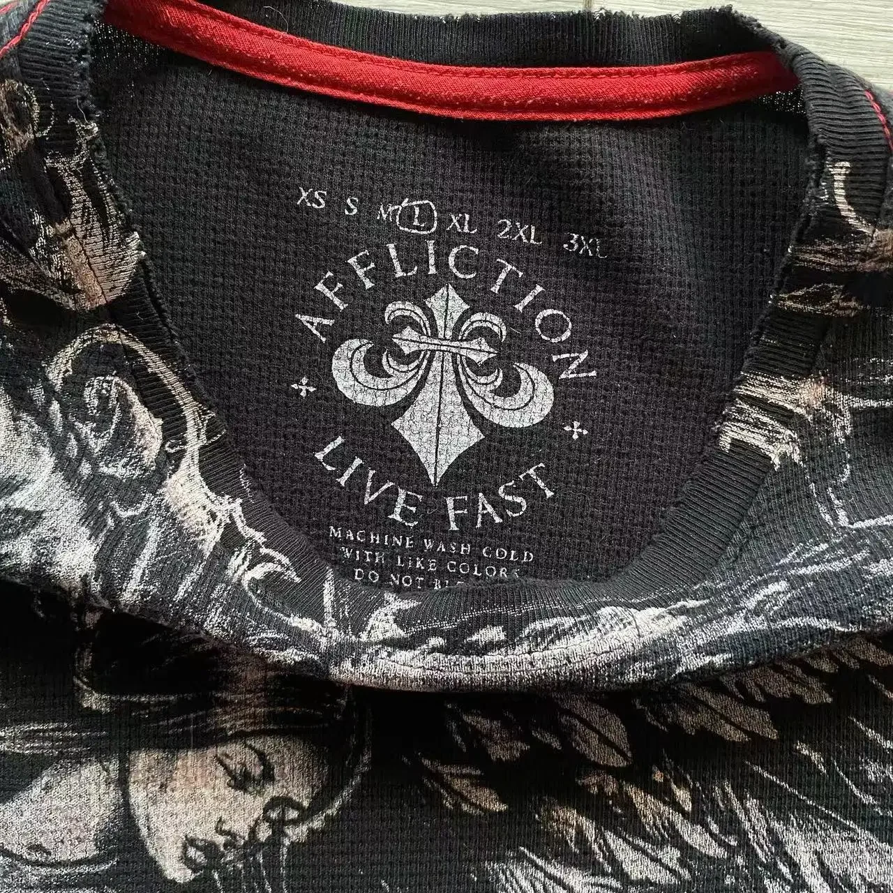 Y2K Affliction Long Sleeve T-Shirt Y2K Affliction Long Sleeve T-Shirt