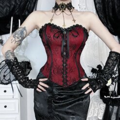 Alternative view of Gothic Strapless Corset Top