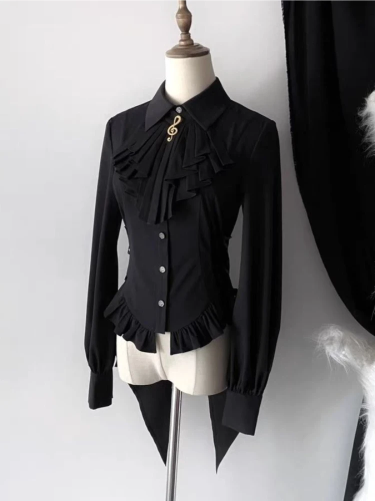 Gothic Vintage Lolita Long Sleeve Shirt