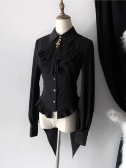 Gothic Vintage Lolita Long Sleeve Shirt