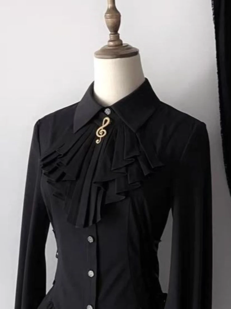 Gothic Vintage Lolita Long Sleeve Shirt