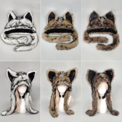 Dark Gothic Plush Cat Ear Hat 7 888 bwpxps