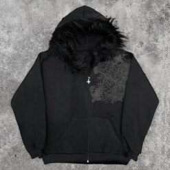 Alternative view of American style hoodie