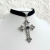 Vintage Cross Choker