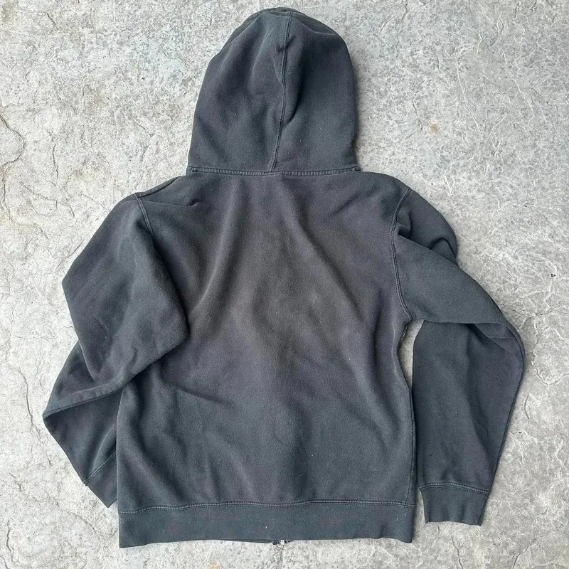 Y2K Gothic Zip Hoodie