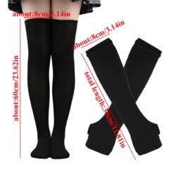 gothic punk thigh high socks 9 3673 u50ntn