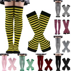 gothic punk thigh high socks 8 3673 vxbtjo