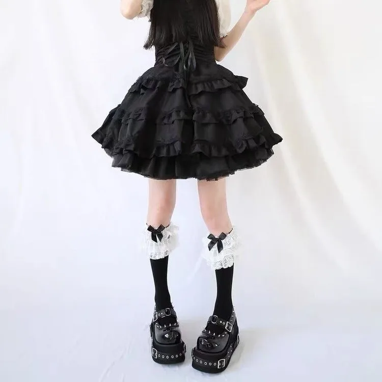 Gothic Rivet Muffin Platform Mary Jane Shoes 4 Gothic Rivet Muffin Platform Mary Jane Shoes - Image 4