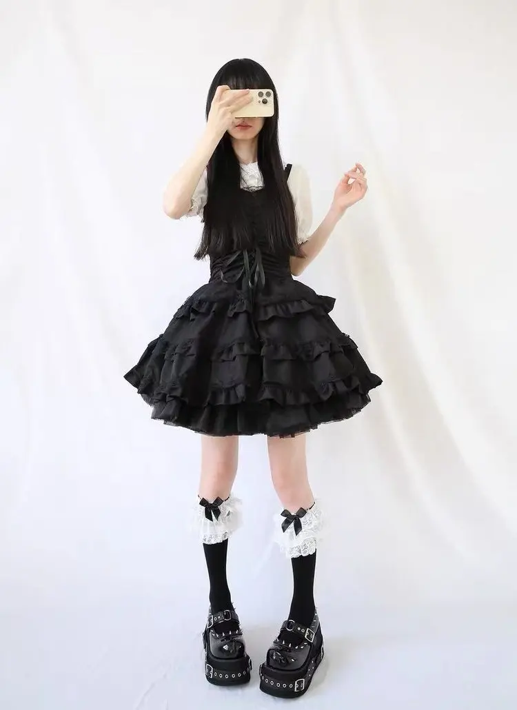 Gothic Rivet Muffin Platform Mary Jane Shoes Gothic Rivet Muffin Platform Mary Jane Shoes