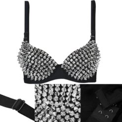 Punk Rivet Bra