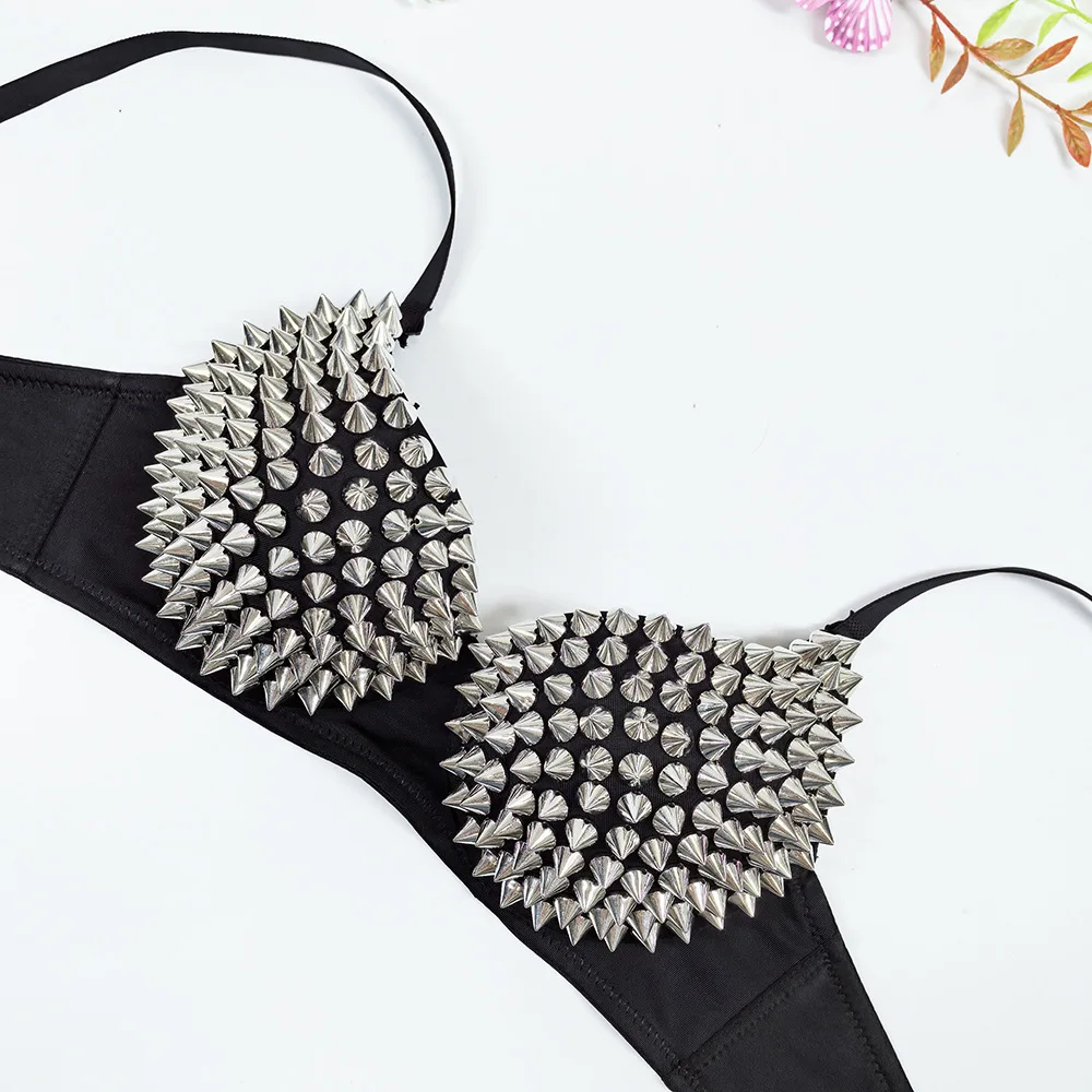Punk Rivet Bra