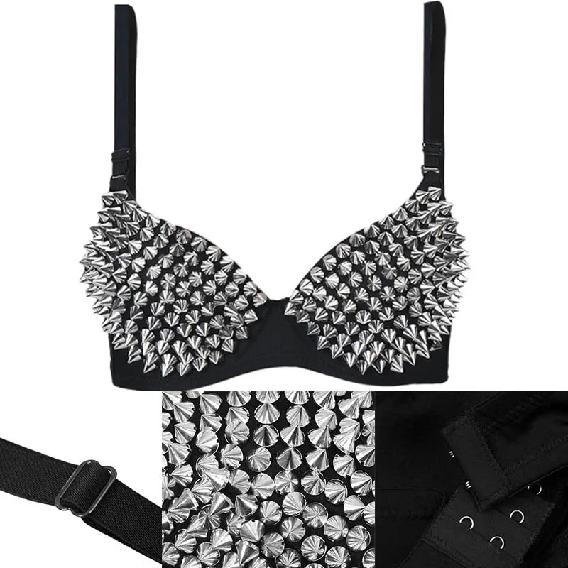 Punk Rivet Bra